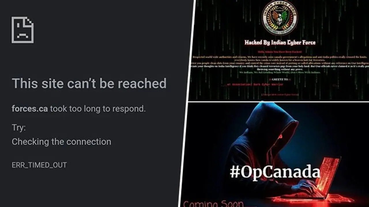 Indian Cyber Force OP Canada